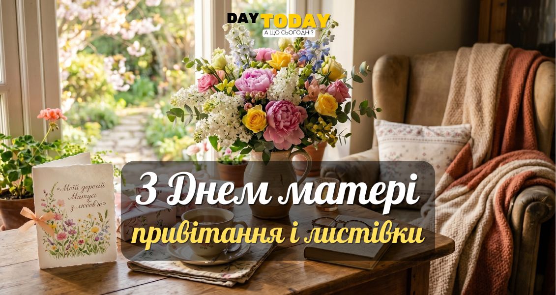 З Днем матері: теплі привітання та листівки