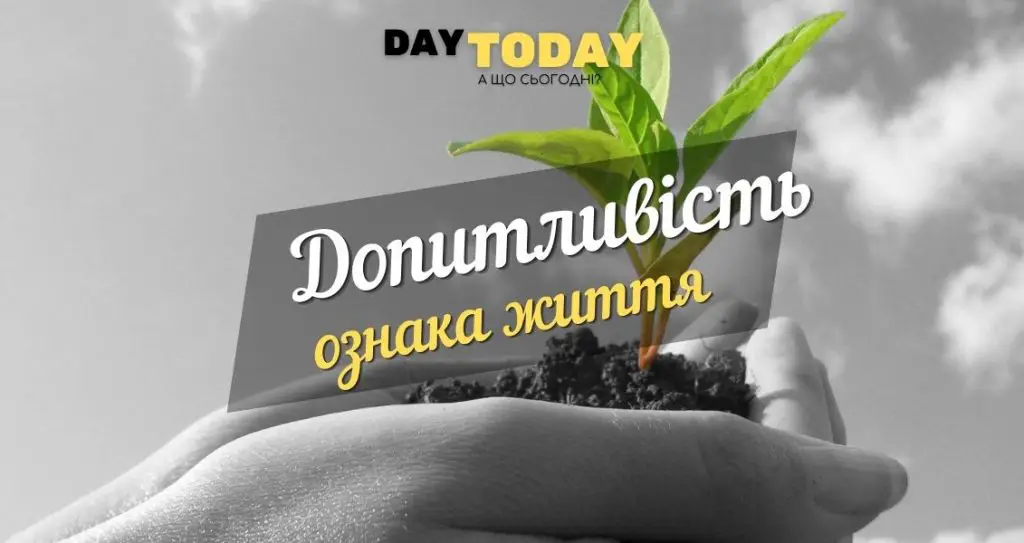 Допитливість - ознака життя
