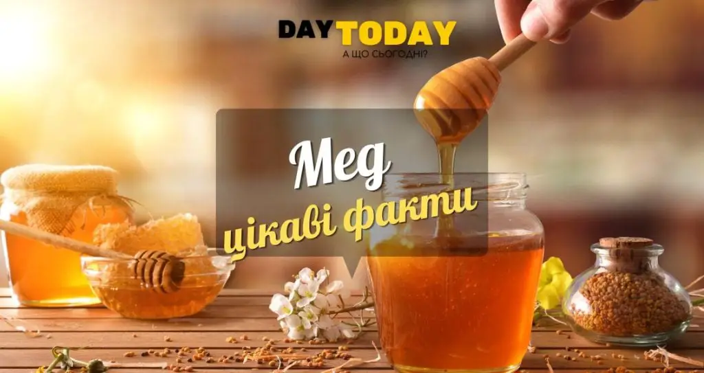 Цікаві факти про мед
