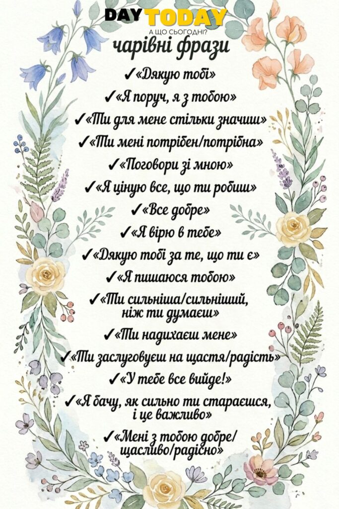 Чарівні фрази