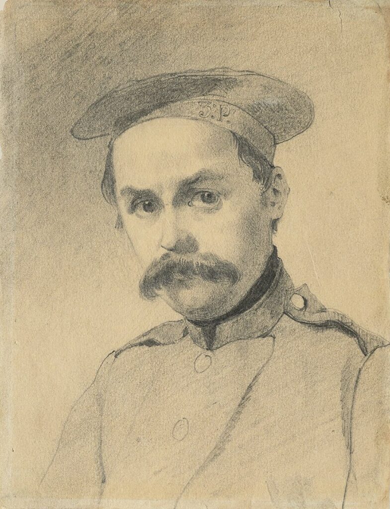 SHevchenko soldat. Avtoportret