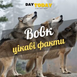 Цікаві факти про вовків