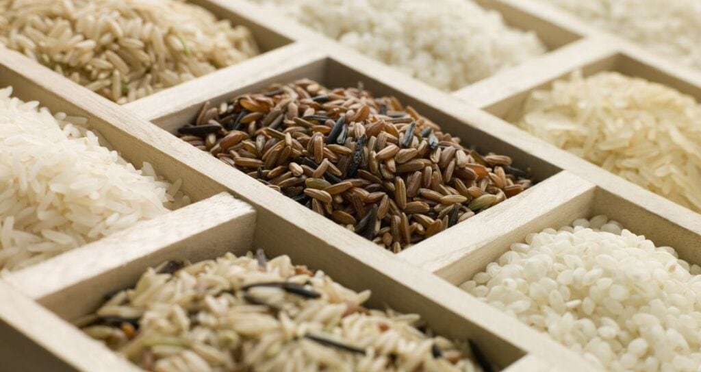 Різні види рису