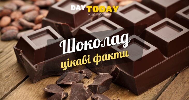 Цікаві факти про шоколад