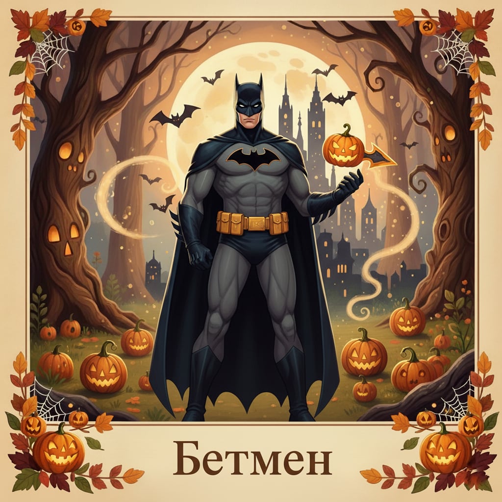 Костюм бетмена на Геловін