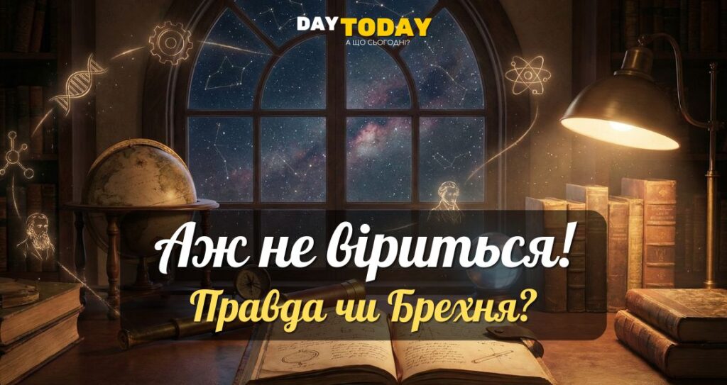 8 вражаючих фактів, які звучать як вигадка, але є правдою