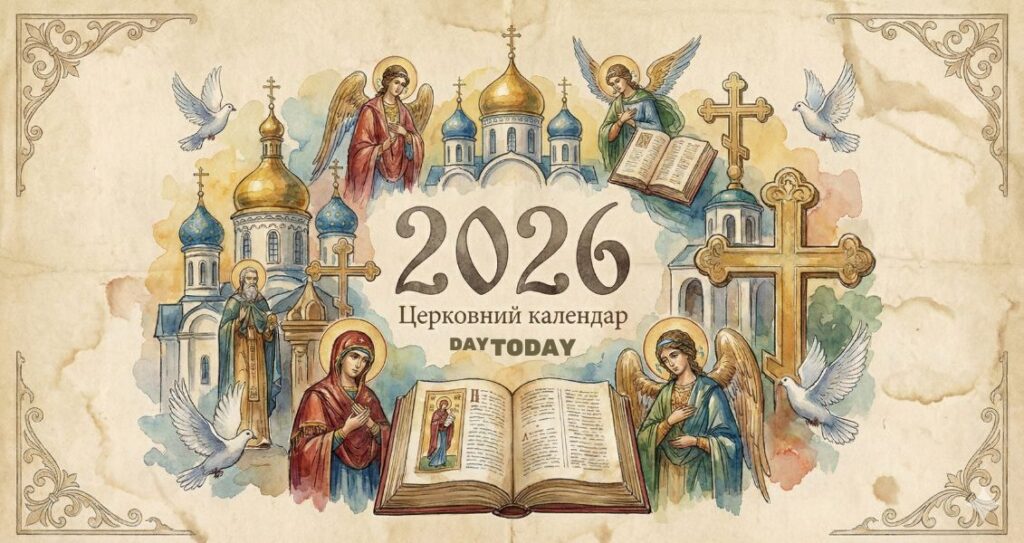 Церковний календар на 2026 рік