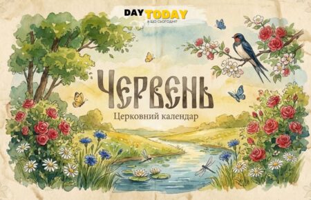Церковний календар на червень