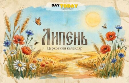 Церковний календар на липень