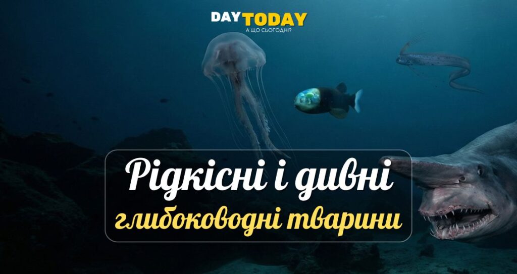 5 рідкісних глибоководних істот, в існування яких важко повірити
