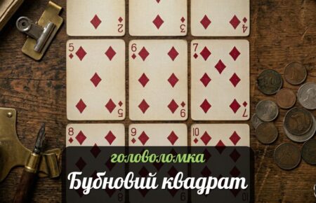 «Бубновий квадрат» –головоломка Дьюдені
