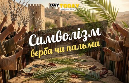 Символізм пальмових та вербових гілок на Вербну неділю