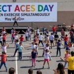 День проєкту ACES найбільший у світі урок фізкультури