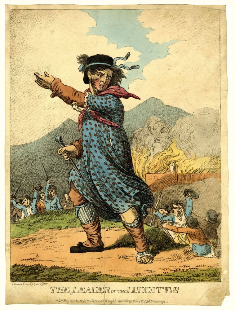 The Leader of the Luddites